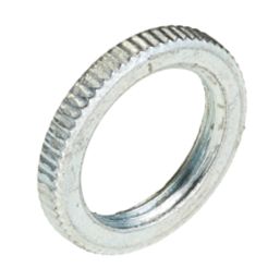 Deta Bright Zinc-Plated Milled-Edge Lockrings 20mm 10 Pack
