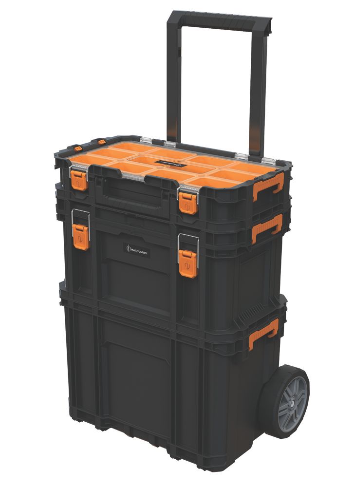Magnusson Stakkur Tool Box System 3 Pieces Screwfix