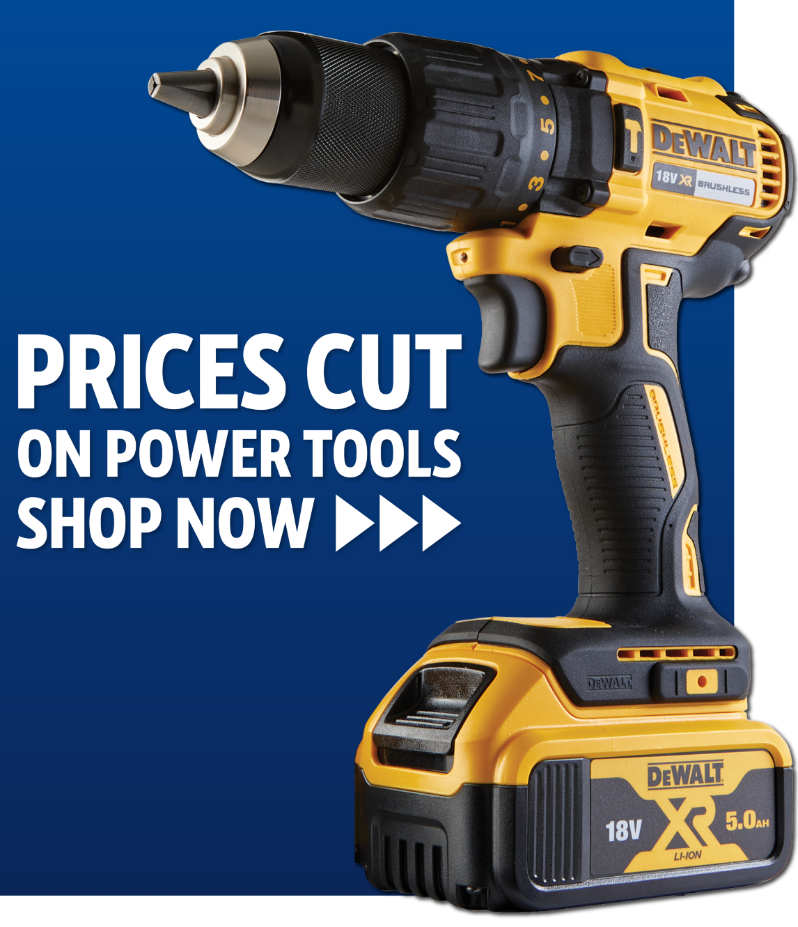 Prices Cut on Power Tools