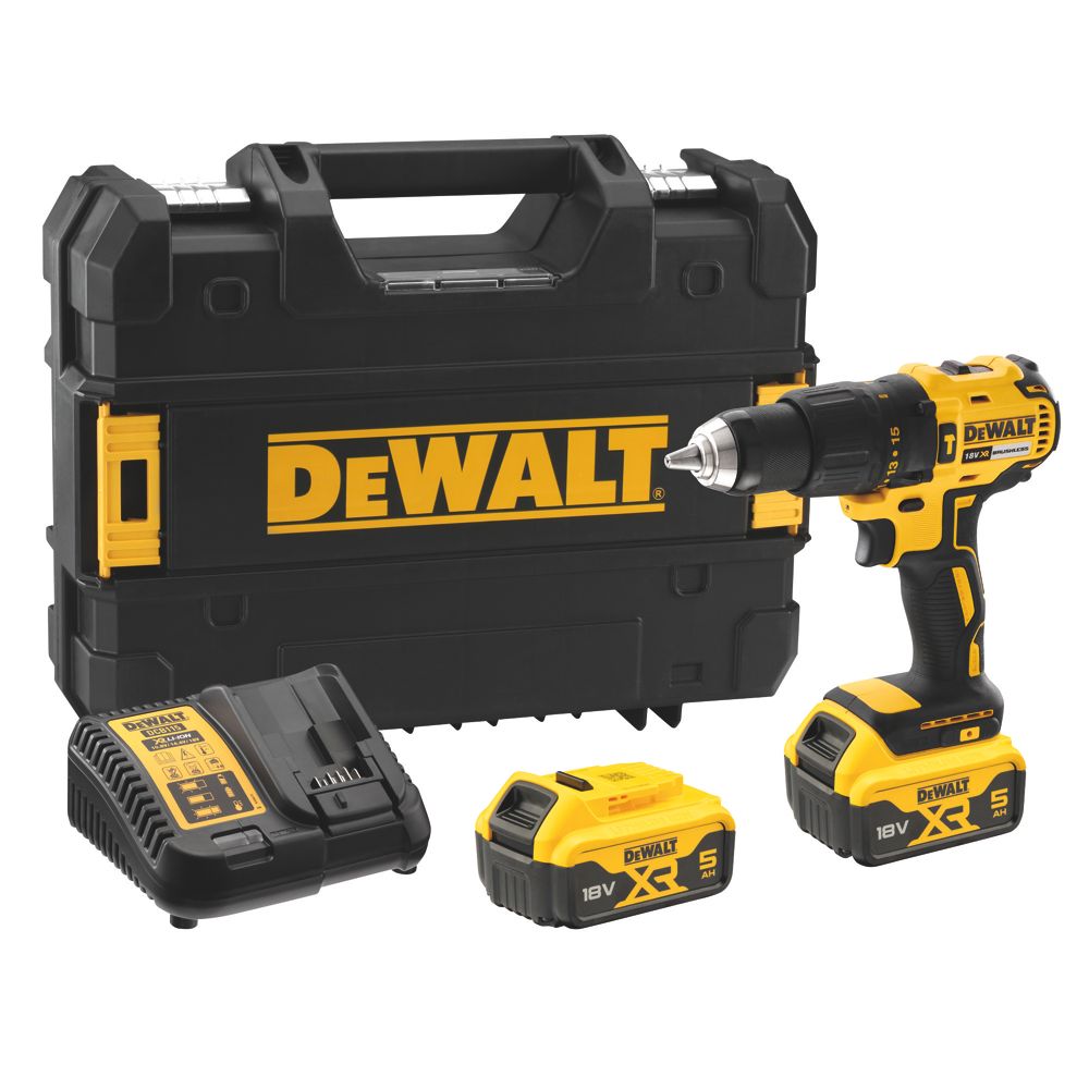 DeWalt DCH323NT-XJ 3.6kg 54V Li-Ion XR FlexVolt Brushless Cordless SDS+  Drill - Bare - Screwfix