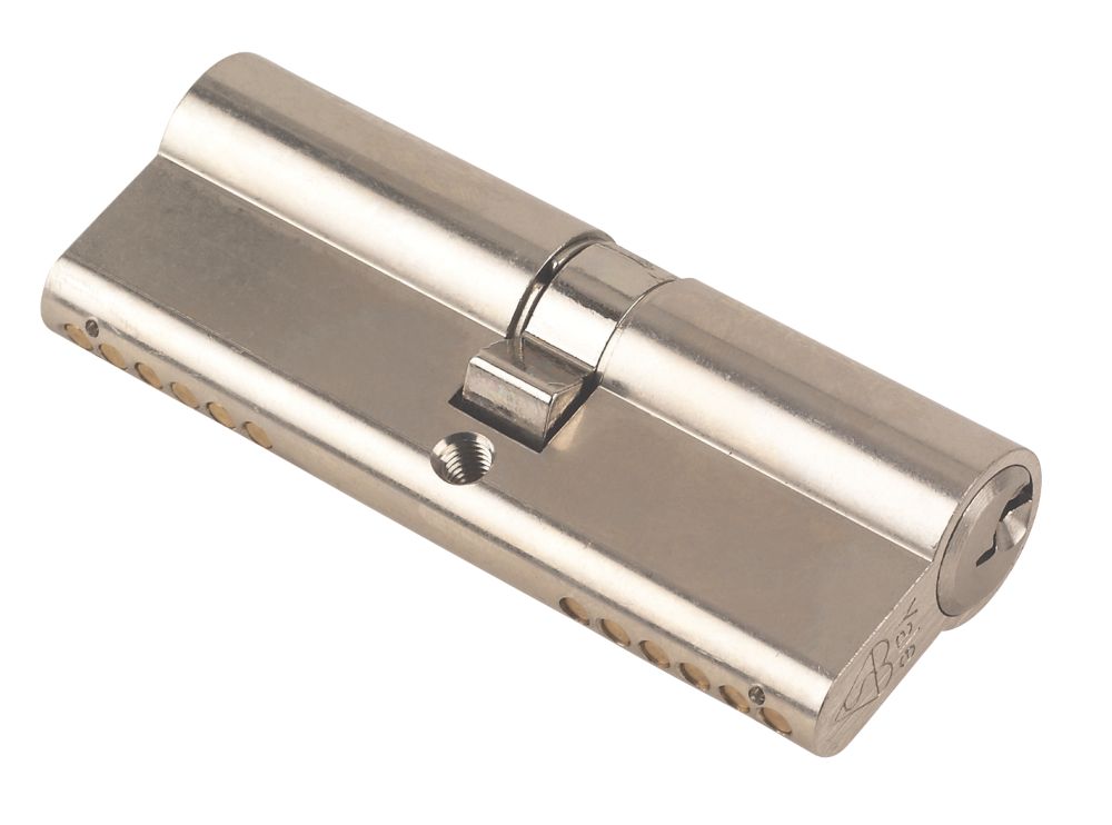 Yale Fire Rated 1 Star 6Pin Euro Cylinder Lock BS 4045 (85mm) Satin