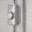 Aqualisa Visage Q HP/Combi Ceiling-Fed Chrome Thermostatic Single Outlet Exposed Smart Shower with Adjustable Head