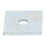 Timco Carbon Steel Square Plate Washers M8 x 3mm 100 Pack