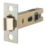 Smith & Locke Polished Brass Tubular Mortice Latch 79.35mm Case - 57mm Backset