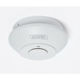 Hispec Fast Fix PE/FF10 Mains Interlinked Optical Smoke Alarm