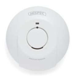 Hispec Fast Fix PE/FF10 Mains Interlinked Optical Smoke Alarm