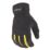 Stanley Pull-On Touchscreen Padded Performance Gloves Black / Yellow Large