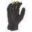 Stanley Pull-On Touchscreen Padded Performance Gloves Black / Yellow Large