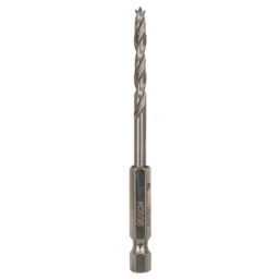 Bosch Brad Point Wood Drill Bit with Hex Shank 4mm x 43mm