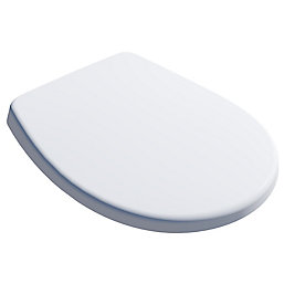 Bemis Click & Clean Classic Soft-Close with Quick-Release Toilet Seat Duraplast White