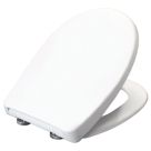 Bemis Click & Clean Classic Soft-Close with Quick-Release Toilet Seat Duraplast White