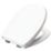 Bemis Click & Clean Classic Soft-Close with Quick-Release Toilet Seat Duraplast White
