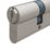 Smith & Locke  5-Pin Cylinder Lock 40-50 (90mm) Satin Nickel