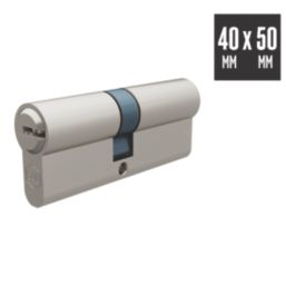 Smith & Locke  5-Pin Cylinder Lock 40-50 (90mm) Satin Nickel