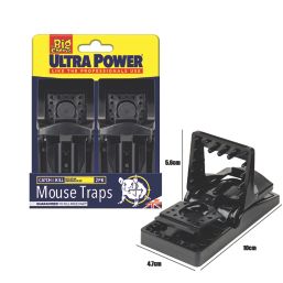 The Big Cheese Ultra Power  Mouse Traps 2 Pack