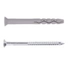 Easyfix  Nylon & Steel Countersunk Head Hammer Fixings 8mm x 120mm 10 Pack