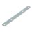 Hafele Door Panel Connecting Plates Zinc-Plated  192mm x 19mm x 3mm 2 Pack