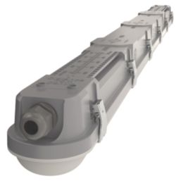 4lite Valde Single 4ft  Emergency LED Non-Corrosive Batten Light 40W 5600lm