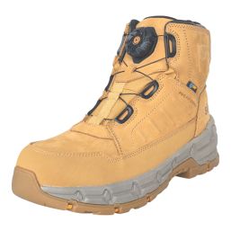 Site Assert Size 12  Tan Waterproof  Safety Boots