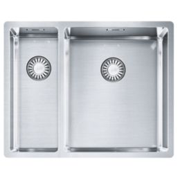 Franke Bari 1.5 Bowl  Brushed Stainless Steel Kitchen Sink 560mm x 450mm