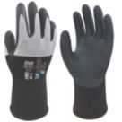 Wonder Grip WG-555 Duo  Gloves Black/White Medium