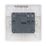 Hager Sollysta WMS81 13A 1-Gang Unswitched Socket White with White Inserts