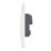 Hager Sollysta WMS81 13A 1-Gang Unswitched Socket White with White Inserts