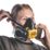 DEWALT  Medium Half Mask Respirator with Filters P3