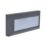 Lutec Helena Outdoor LED Brick Light Wall-Mounted Dark Grey 10.2W 850lm