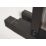 Highlife Bathrooms Orkney Series 2  Rear-Fed Exposed Matt Black Thermostatic Shower
