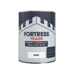 Fortress Trade  1Ltr White Matt  Interior & Exterior Multi Surface Primer Undercoat
