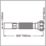 Flomasta  Flexible Waste Pipe White 32mm x 300-700mm