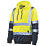Tough Grit  High Visibility Hoodie Yellow / Navy Medium 53" Chest