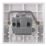 British General 900 Series 5A 1-Gang Unswitched Round Pin Plug Socket White