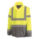 Scruffs  Hi-Vis Jacket Yellow / Navy X Large 51" Chest
