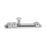 Smith & Locke Flat Door Bolt Polished Chrome 80mm