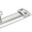 Smith & Locke Flat Door Bolt Polished Chrome 80mm