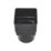 FloPlast  Square to Round Rainwater Downpipe Connector Black 65mm