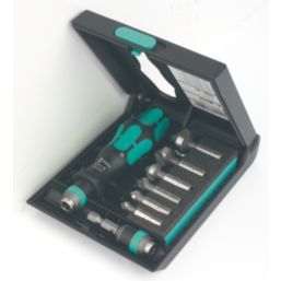 Wera 846/8  Interchangeable Countersink 3-Flute Bit Set 8 Pieces