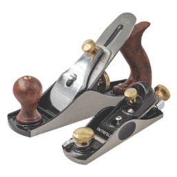 Faithfull Smoothing & Block Plane with Carry Bags 2 Pack