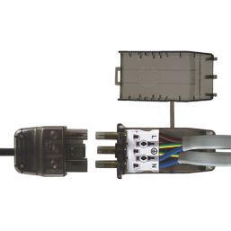 Collingwood H2 Lite 500 Fixed  Fire Rated LED Downlight Brushed Steel 5W 500lm