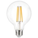 LAP  E27 Globe LED Virtual Filament Light Bulb  810lm 6W