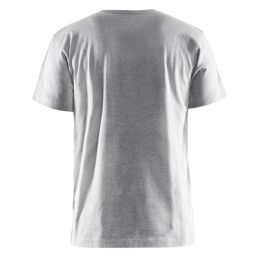 Blaklader 3D Short Sleeve T-Shirt Grey Melange X Small 34" Chest