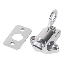 Smith & Locke Fanlight Catch Polished Chrome 51mm x 43mm