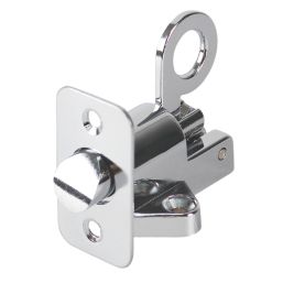 Smith & Locke Fanlight Catch Polished Chrome 51mm x 43mm