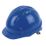 JSP EVO2 Mid Peak Slip-Ratchet Vented Safety Helmet Blue