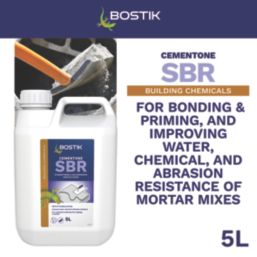Bostik SBR Admixture White 5Ltr