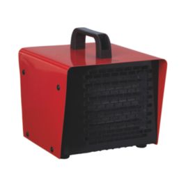 2kW Electric Portable PTC Heater Red