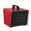 2kW Electric Portable PTC Heater Red