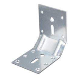 Essentials Angle Bracket Silver 125mm x 125mm x 55mm